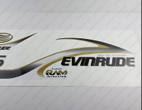 Evinrude 175HP Ficht RAM Injection 2001 White Cowl Outboard Decal Kit Evinrude 175HP Ficht RAM Injection 2001 White Cowl Outboard Decal Kit